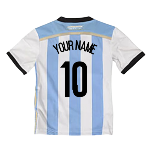 2013-2014 Argentina Home Mini Kit (Your Name)