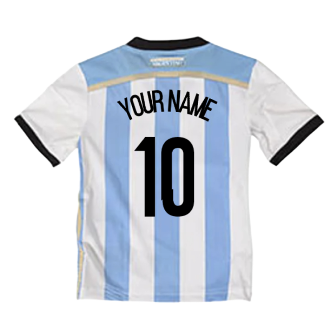 2013-2014 Argentina Home Mini Kit (Your Name)
