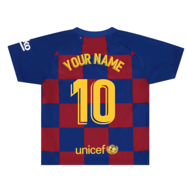 2019-2020 Barcelona Infants Home Kit (Your Name)