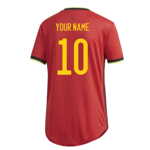 2020-2021 Belgium Home Shirt (Womens) (Your Name)