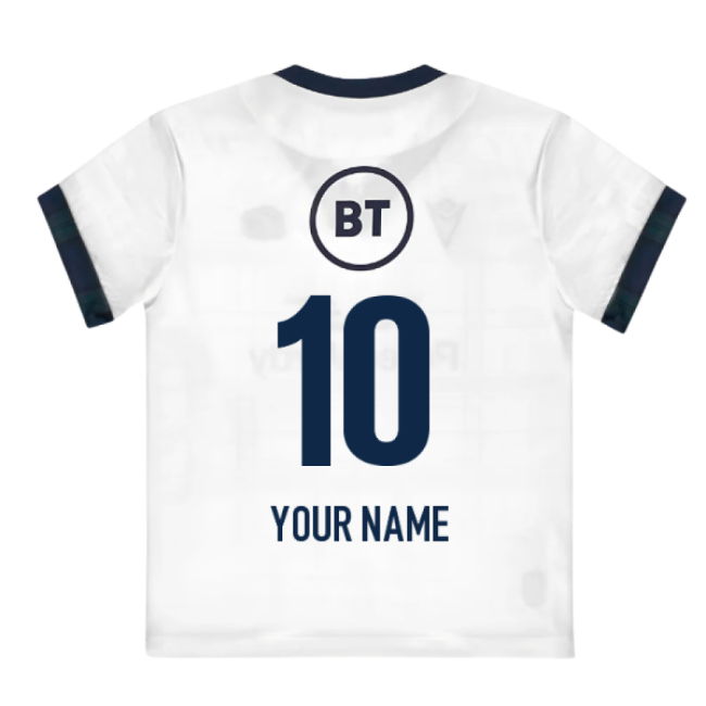 2023-2024 Scotland Rugby Away Mini Shirt (1-2 Years) (Your Name)