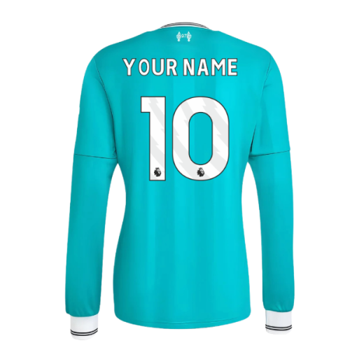 2025-2026 Liverpool Long Sleeve Third Shirt (Your Name)