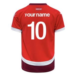 2020-2021 Switzerland Home Shirt (Kids) (Your Name)