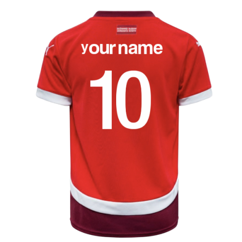 2020-2021 Switzerland Home Shirt (Kids) (Your Name)