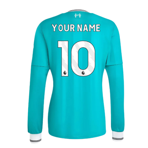 2025-2026 Liverpool Long Sleeve Third Shirt (Your Name)