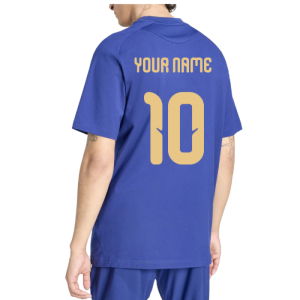 2026-2027 Italy Tiro Travel Tee (Blue)