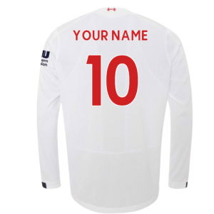 2019-2020 Liverpool Long Sleeve Away Shirt (Kids)