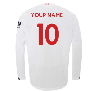 2019-2020 Liverpool Long Sleeve Away Shirt (Kids)