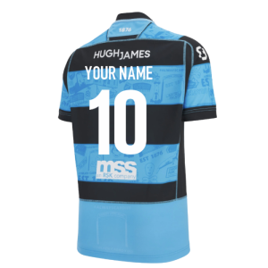 2025-2026 Cardiff Blues Home Poly Rugby Shirt (Kids)