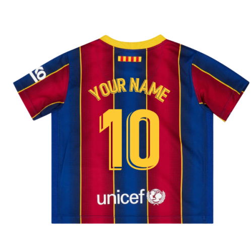 2020-2021 Barcelona Infants Home Kit (Your Name)