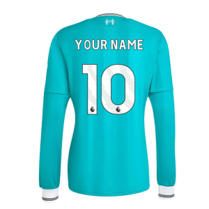 2025-2026 Liverpool Long Sleeve Third Shirt (Your Name)