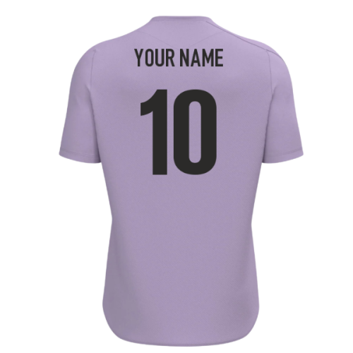 2025-2026 Barbarians Rugby Player Shirt (Lilla) (Your Name)
