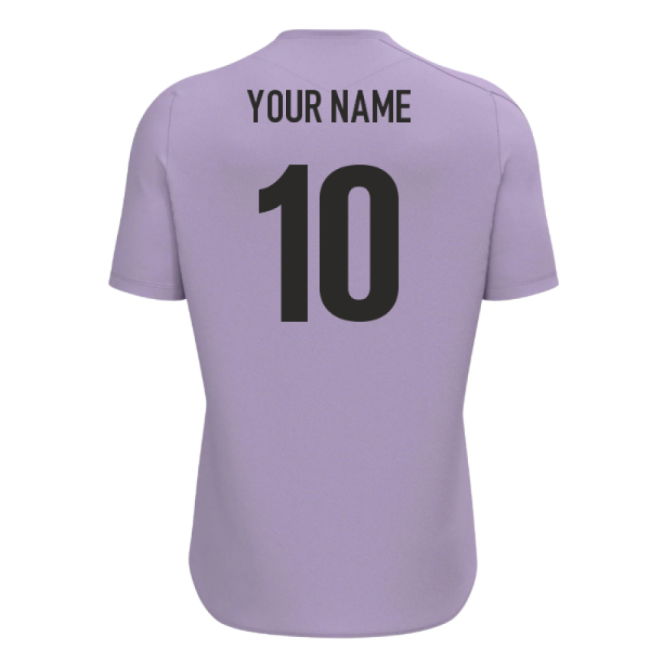 2025-2026 Barbarians Rugby Player Shirt (Lilla) (Your Name)