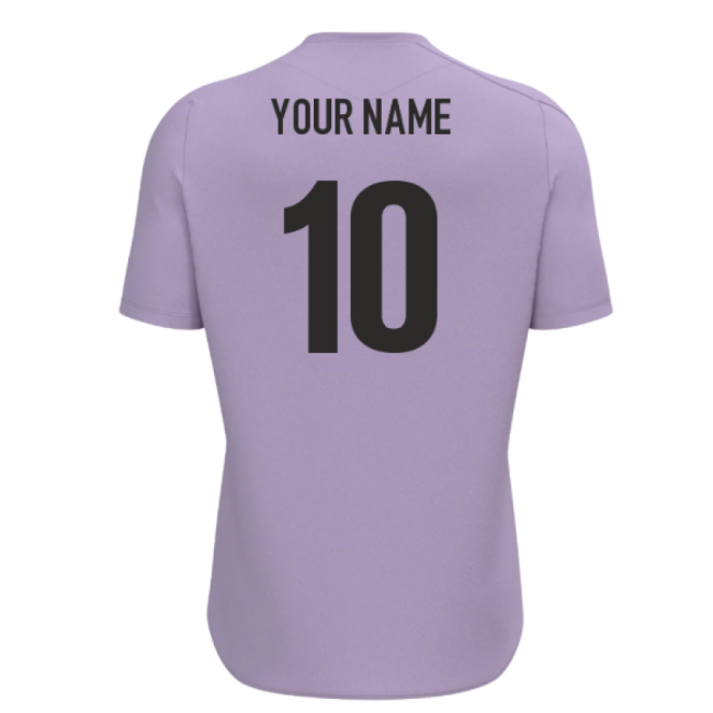 2025-2026 Barbarians Rugby Player Shirt (Lilla) (Your Name)