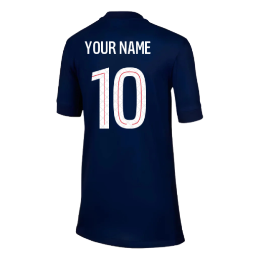 2025-2026 PSG Paris Saint Germain Home Shirt (Kids) (Your Name)