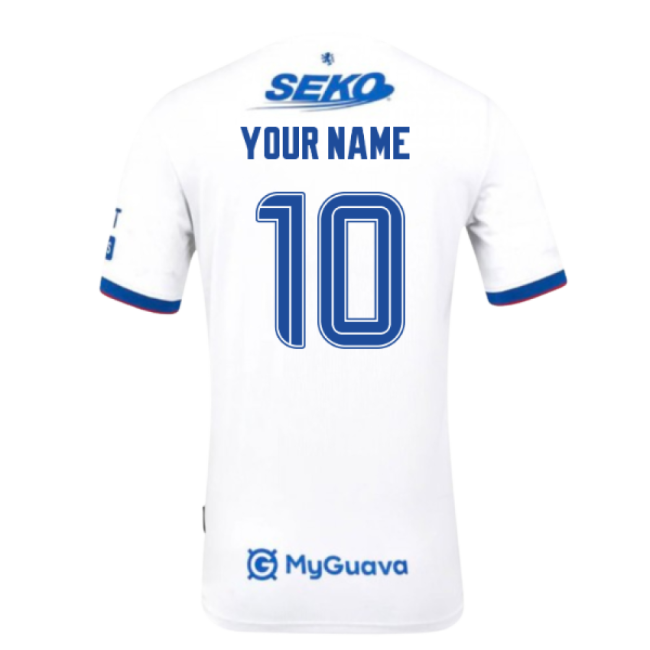 2025-2026 Rangers Pro Away Shirt (Your Name)
