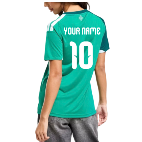 2026-2027 Northern Ireland Home Shirt - Womens (Your Name)