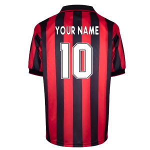 AC Milan 1996 Home Retro Shirt (Your Name)