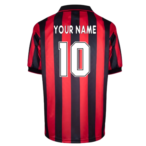 AC Milan 1996 Home Retro Shirt (Your Name)