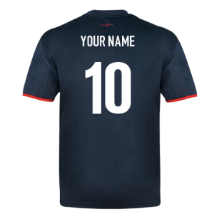England RFU T-Shirt (Navy) (Your Name)