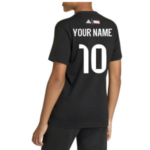 2025-2026 Real Madrid Marvel Tee (Black) - Kids