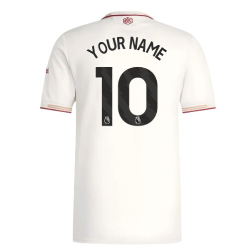2025-2026 Arsenal Authentic Third Shirt (Your Name)