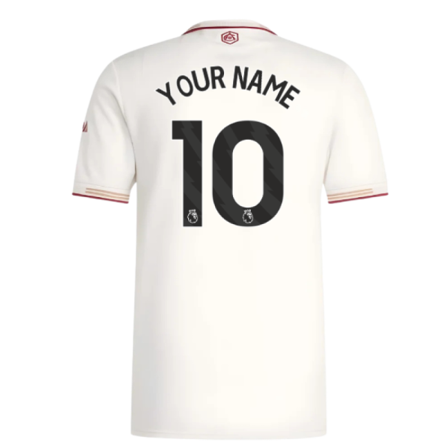 2025-2026 Arsenal Authentic Third Shirt (Your Name)