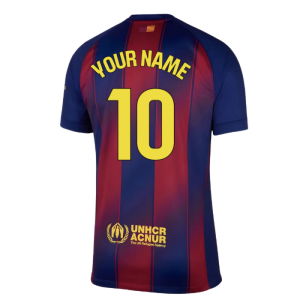 2025-2026 Barcelona Home Shirt (Your Name)