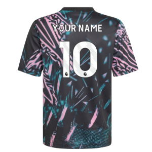 2025-2026 Liverpool Pre Match Shirt (Black) - Kids