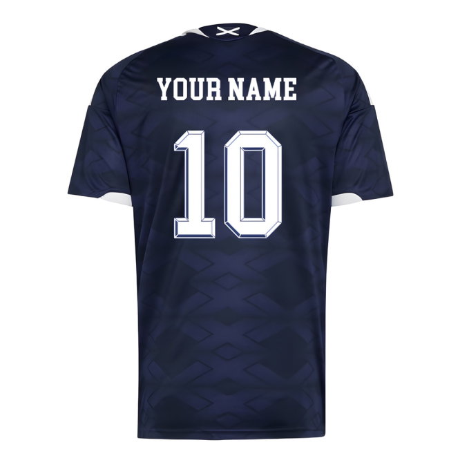 2026-2027 Scotland Home Shirt (Your Name)