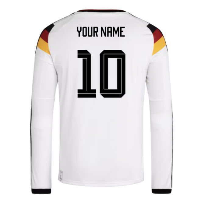 2026-2027 Germany Long Sleeve Home Shirt (Your Name)