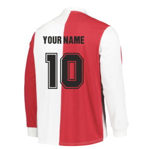 Sunderland Retro Rugby Long Sleeve Shirt (Red)