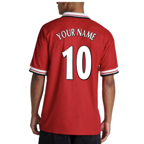 1998-2000 Man Utd Retro Home Shirt (Your Name)