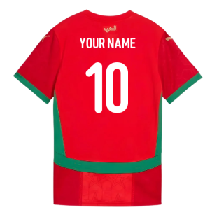2024-2025 Morocco Home Shirt (Womens) (Your Name)