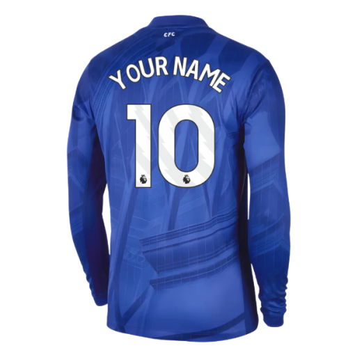 2025-2026 Chelsea Home Long Sleeve Shirt (Your Name)