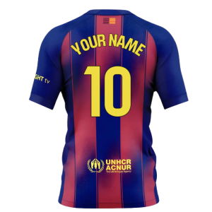 2025-2026 Barcelona Home Shirt (Kids) (Your Name)