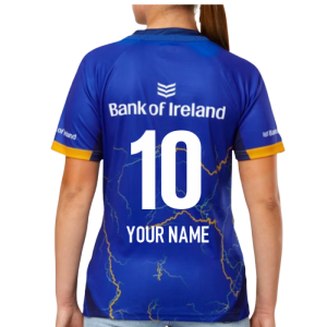 2025-2026 Leinster Home Shirt (Surf The Web) - Womens