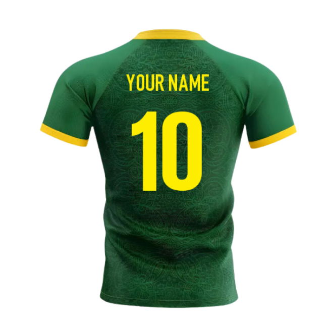 2025-2026 Springboks South Africa Home Rugby Shirt Baby (Your Name)