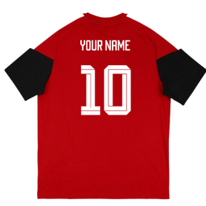 2026-2027 Germany Training Tee (Red) - Kids (Your Name)