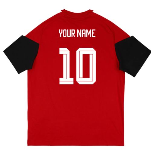 2026-2027 Germany Training Tee (Red) - Kids (Your Name)