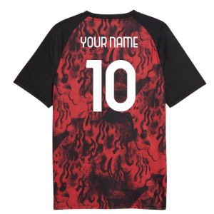 2025-2026 AC Milan Warm Up Jersey (Red)