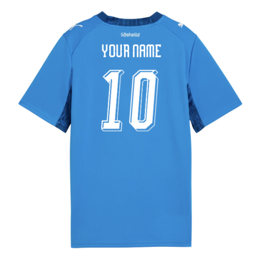 2026-2027 Iceland Home Shirt (Kids) (Your Name)