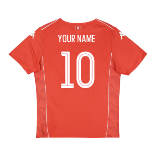 2025-2026 Tunisia Home Shirt (Your Name)