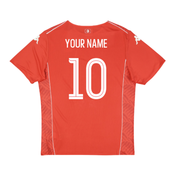 2025-2026 Tunisia Home Shirt (Your Name)