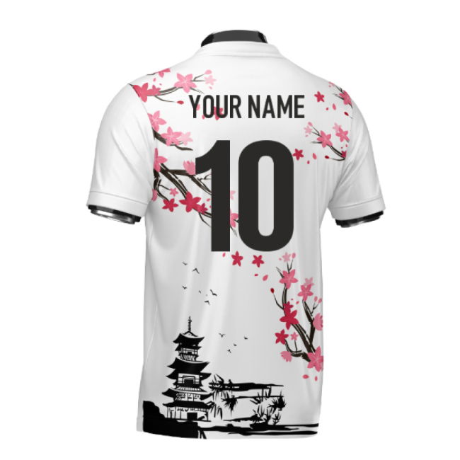 Japan Samurai Heritage Football Jersey (Wolvate) Kids Short Sleeve (Your Name)
