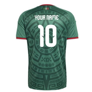 2026-2027 Mexico Home Shirt (Your Name)