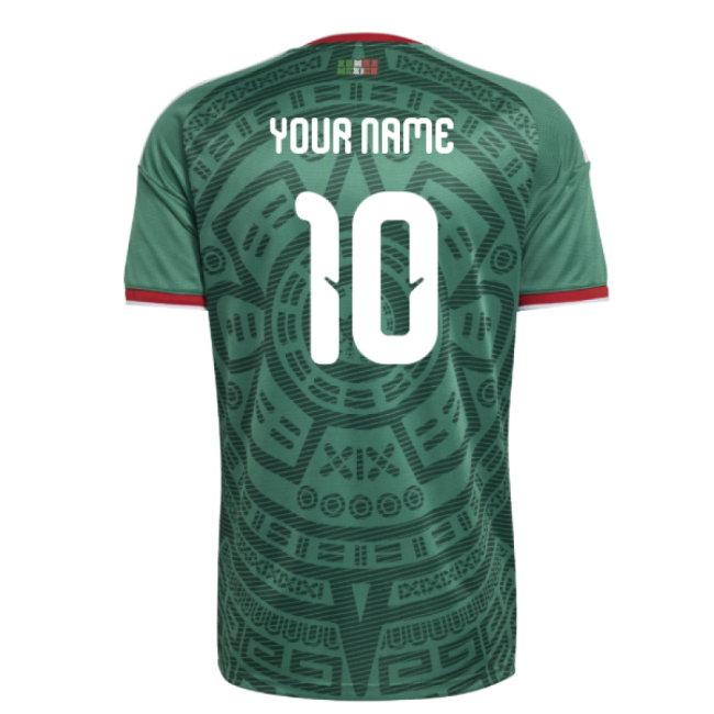 2026-2027 Mexico Home Shirt (Your Name)