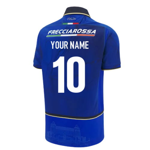 2025-2026 Italy FIR Rugby Home Replica Shirt (Your Name)