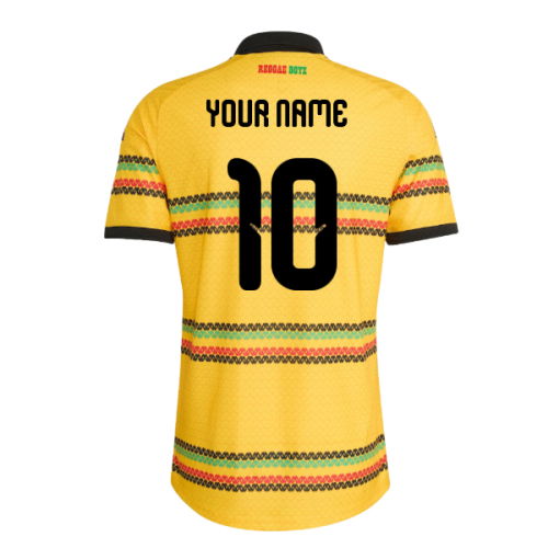 2026-2027 Jamaica Authentic Home Shirt (Your Name)