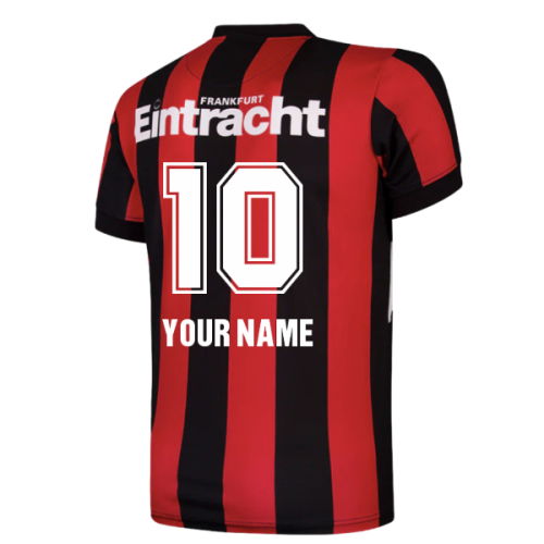 1990-1991 Eintracht Frankfurt Retro Football Shirt (Your Name)